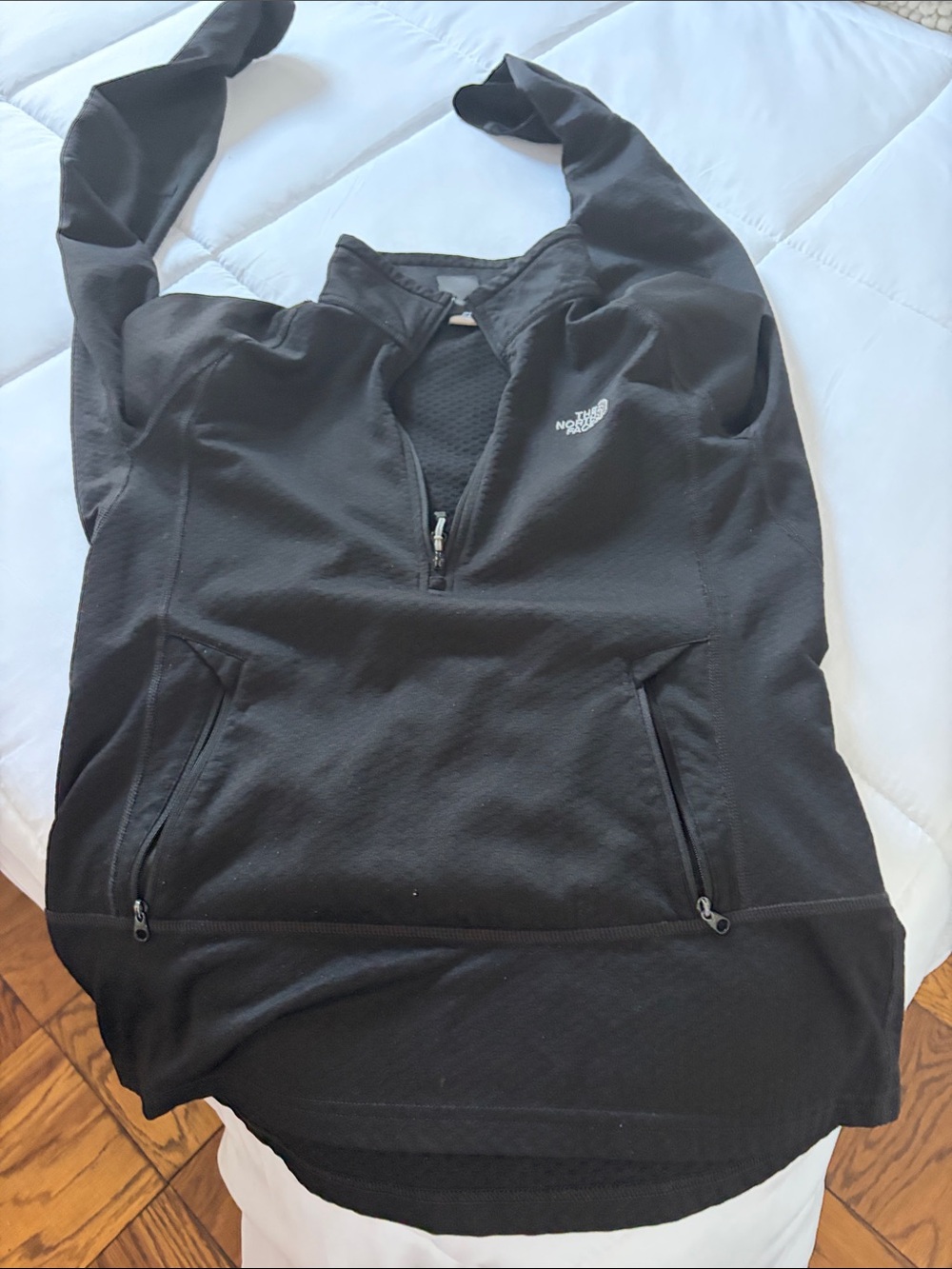 The North Face Black Half-Zip Pullover Hoodie
